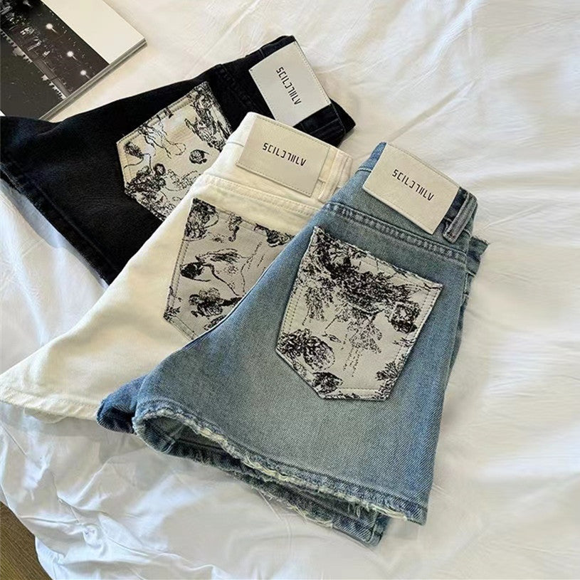 【Bottoms】3色展開ショートパンツ W12006