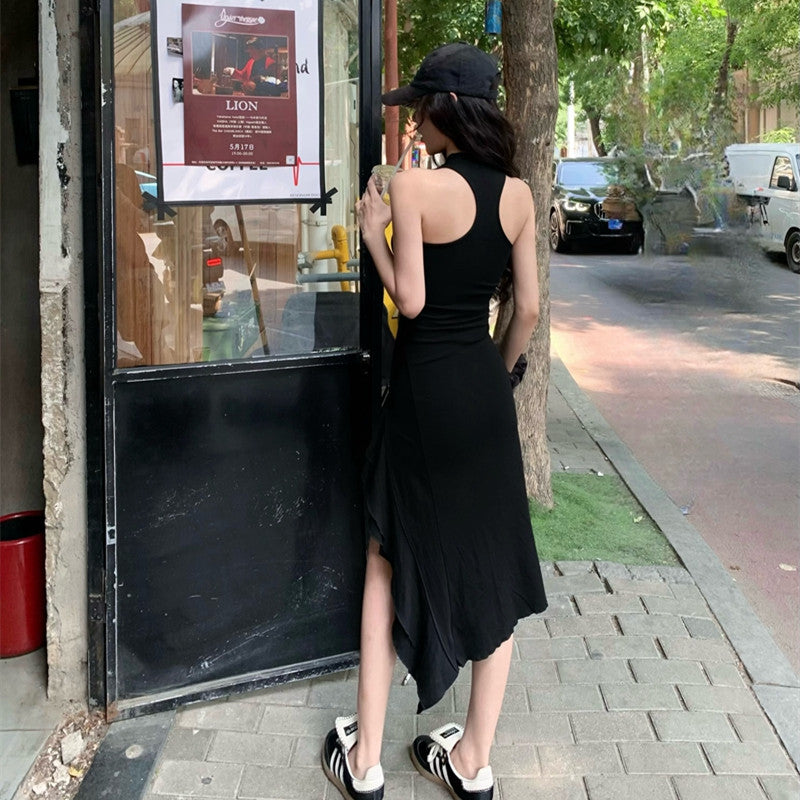 【Dress】ノースリーブワンピース W13083