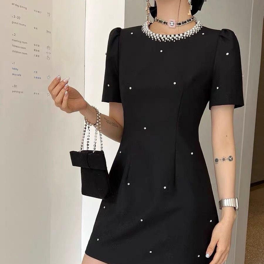 【Dress】クルーネックドレス T01452
