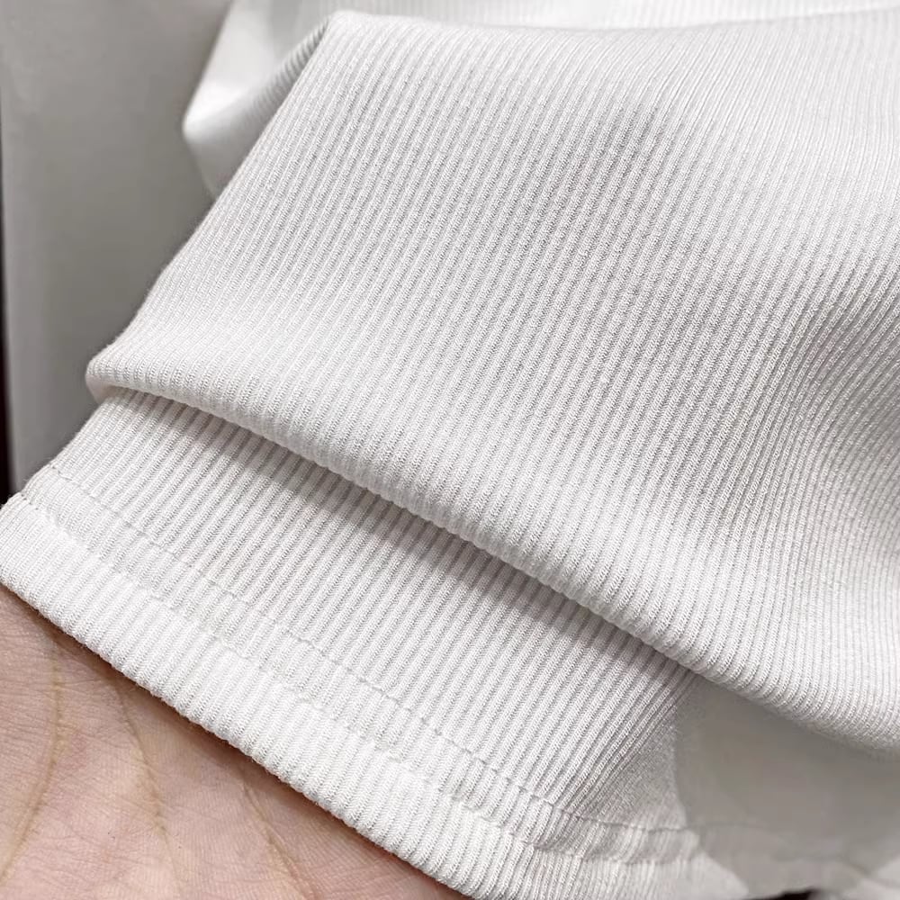 【Tops】ラウンドネック長袖Tシャツ W10806