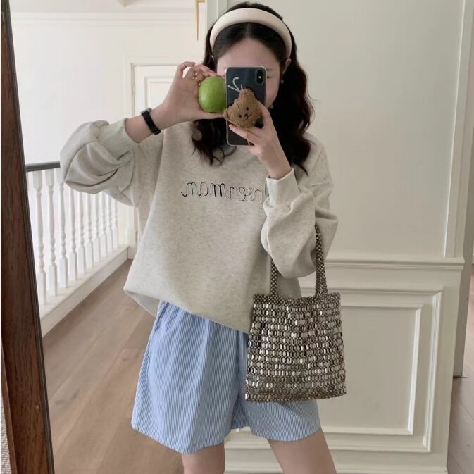 【tops】デニムポロネックスウェット Z6713