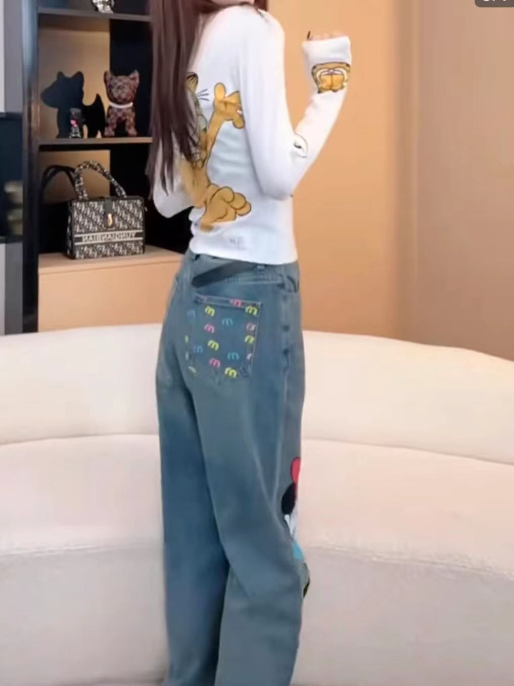 【Tops】キャラクターTシャツ Z8238