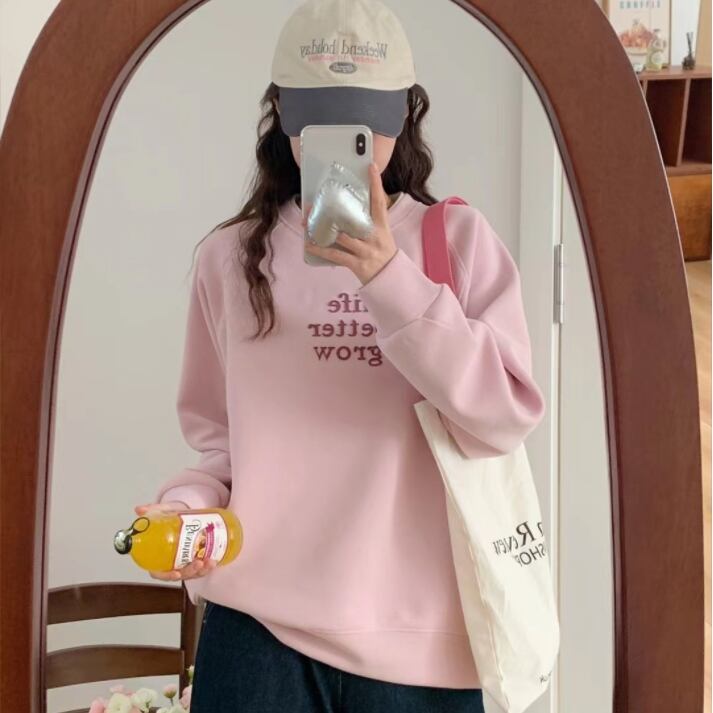 【tops】5色展開ロゴスウェット Z6714