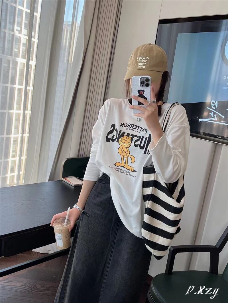 【tops】プリントTシャツ K0103