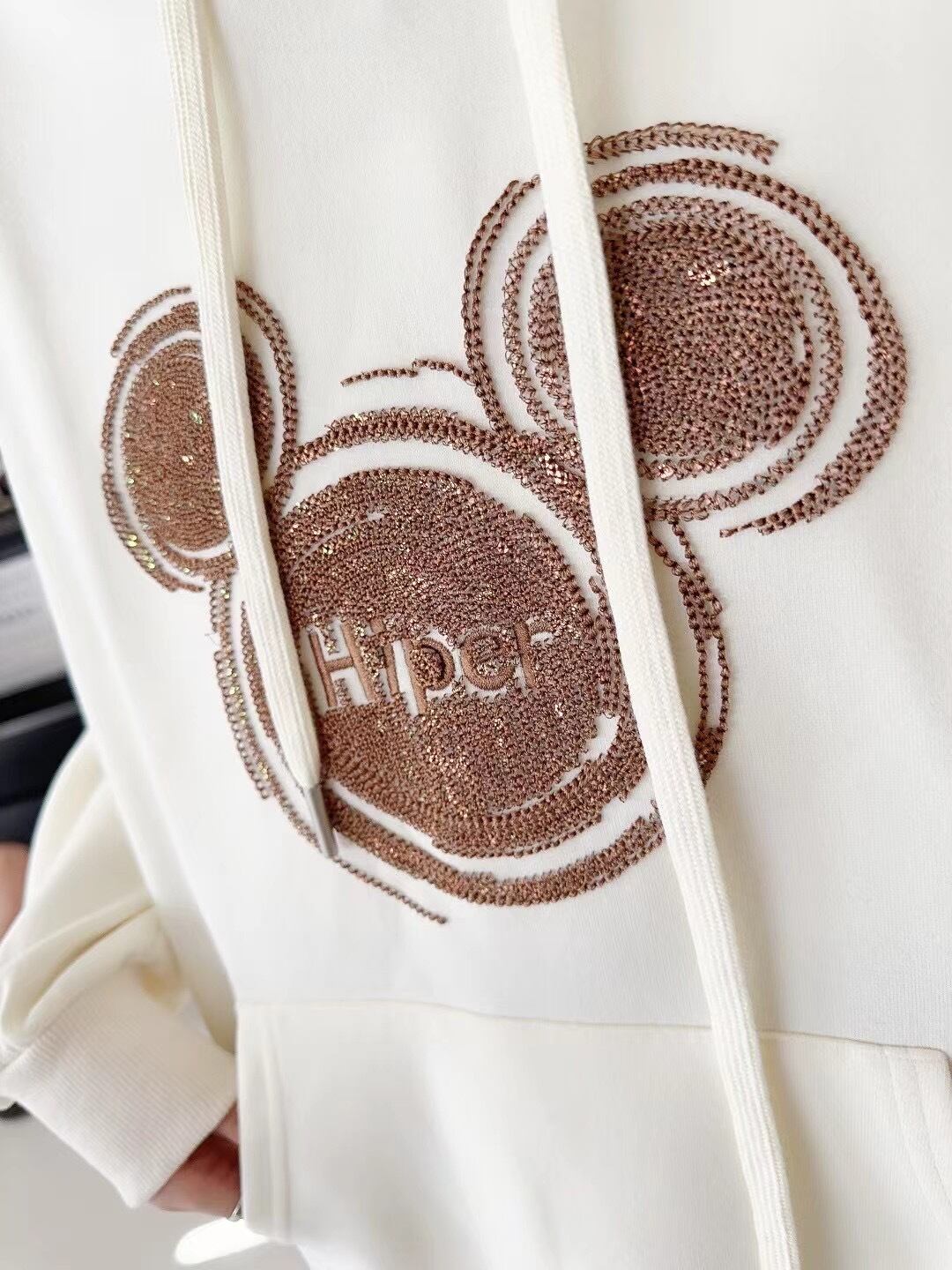 【tops】プリントフーディー W10557