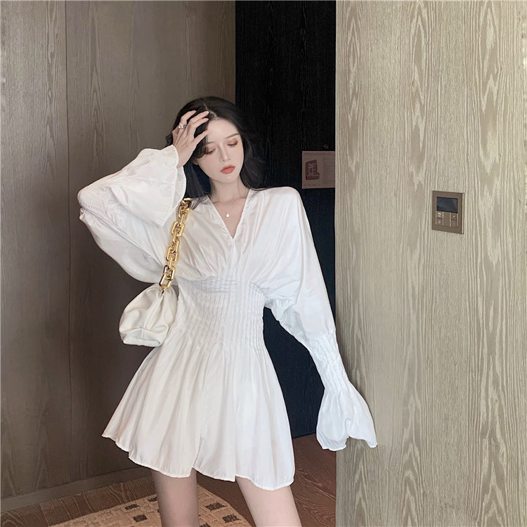 【Dress】シャツワンピース W12734
