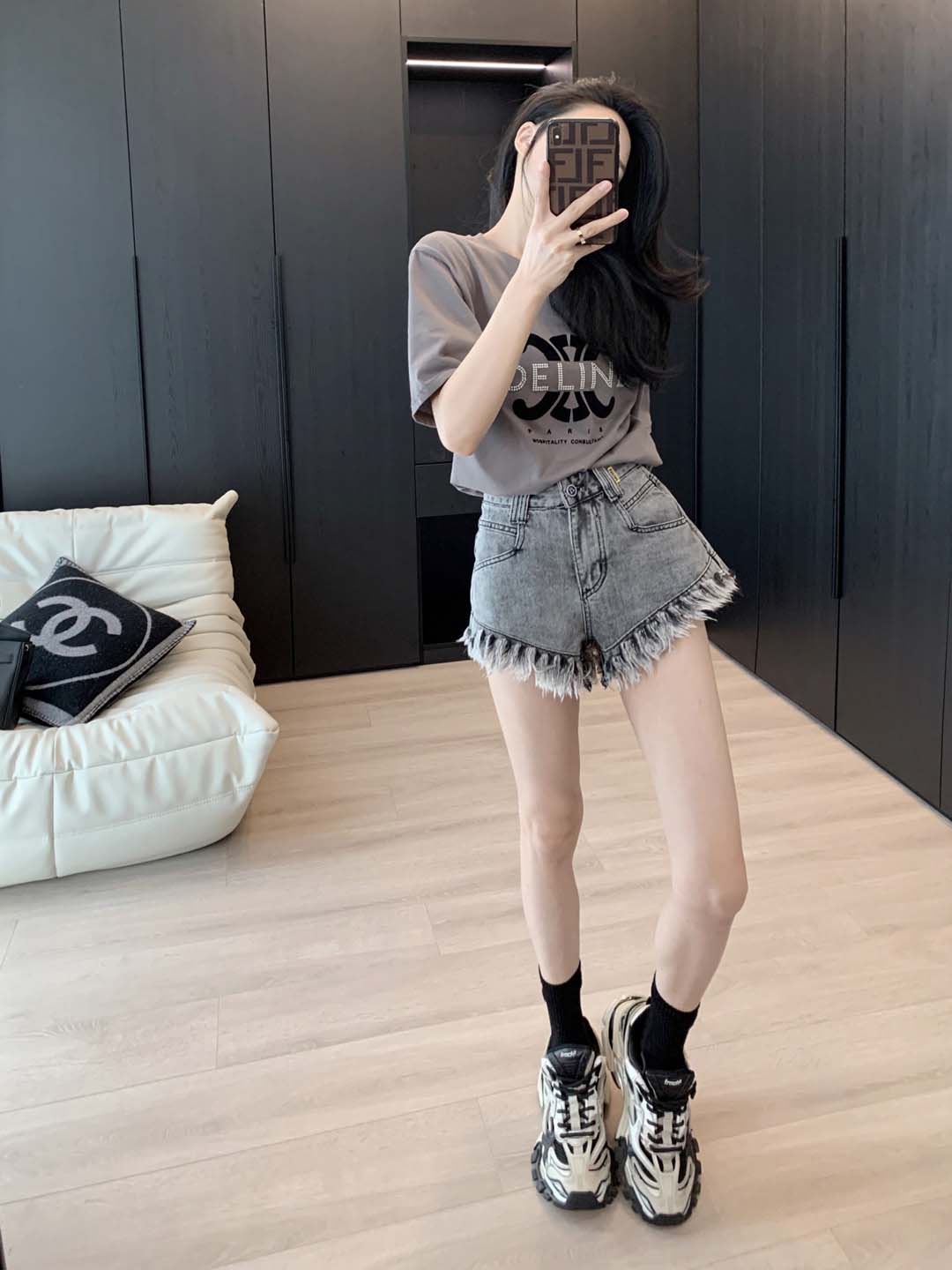 【Tops】半袖Tシャツ W12462