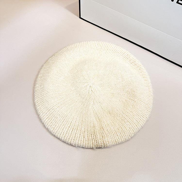 【雑貨】ニットベレー帽 W14029