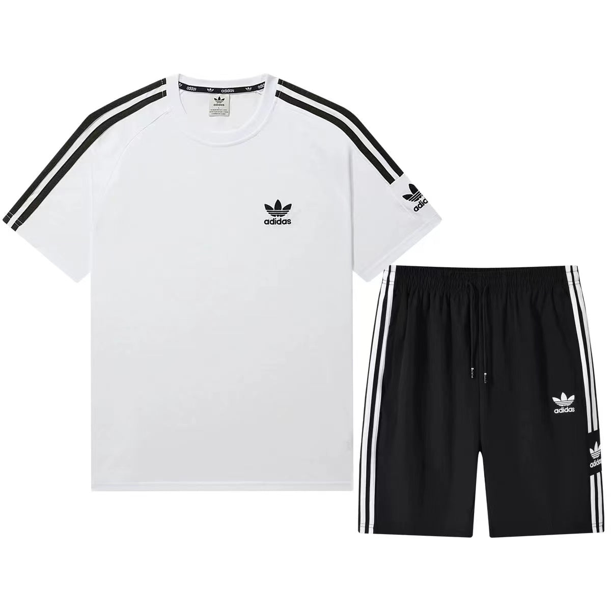 【Set】セットアップ Tシャツ + パンツ W12274