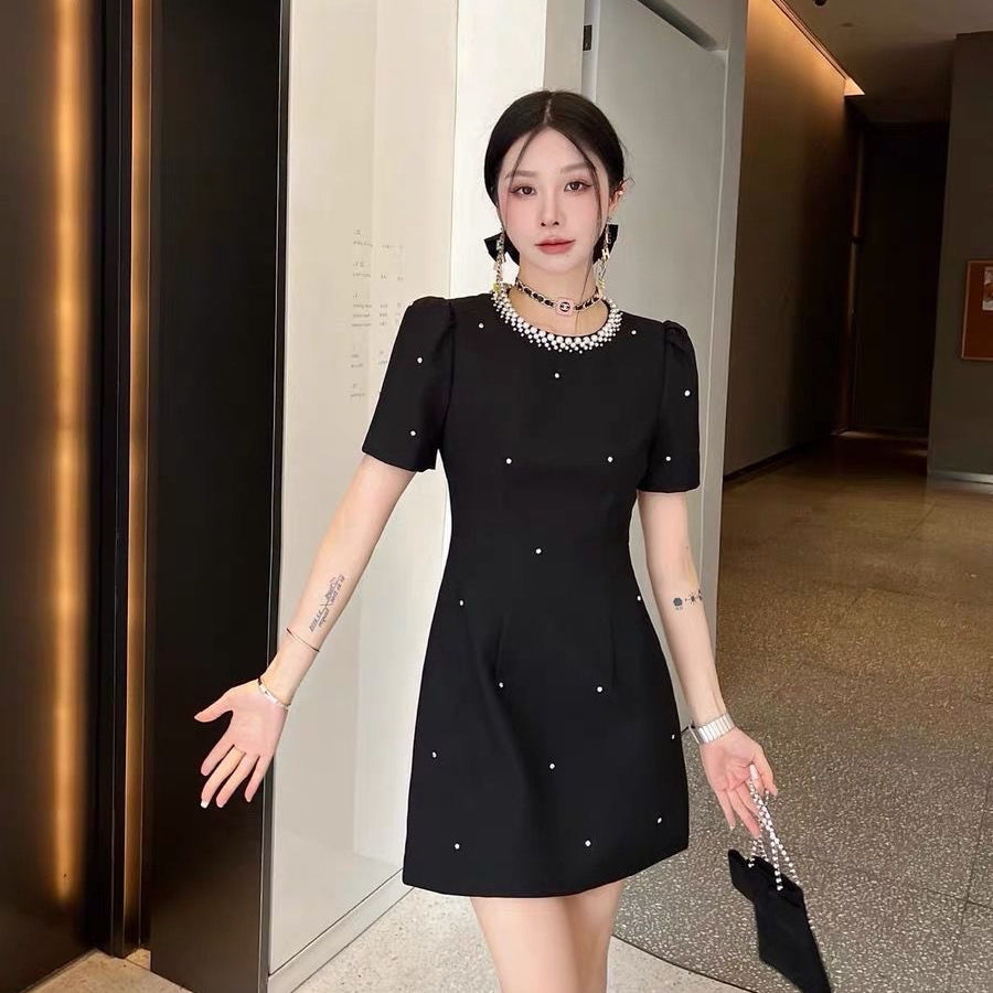 【Dress】クルーネックドレス T01452