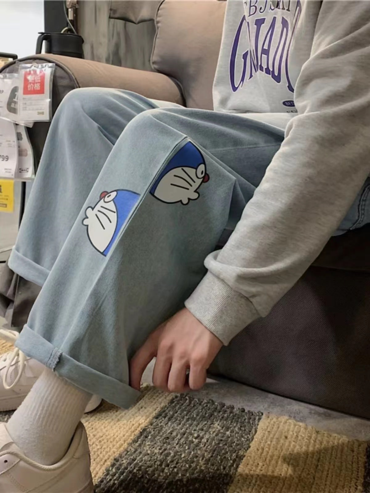 【Bottoms】カジュアルデニムパンツ W14268