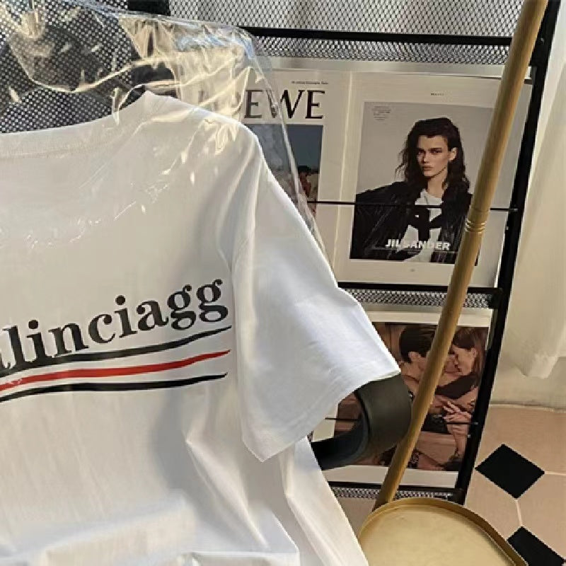 【Tops】男女兼用3色Tシャツ W12646