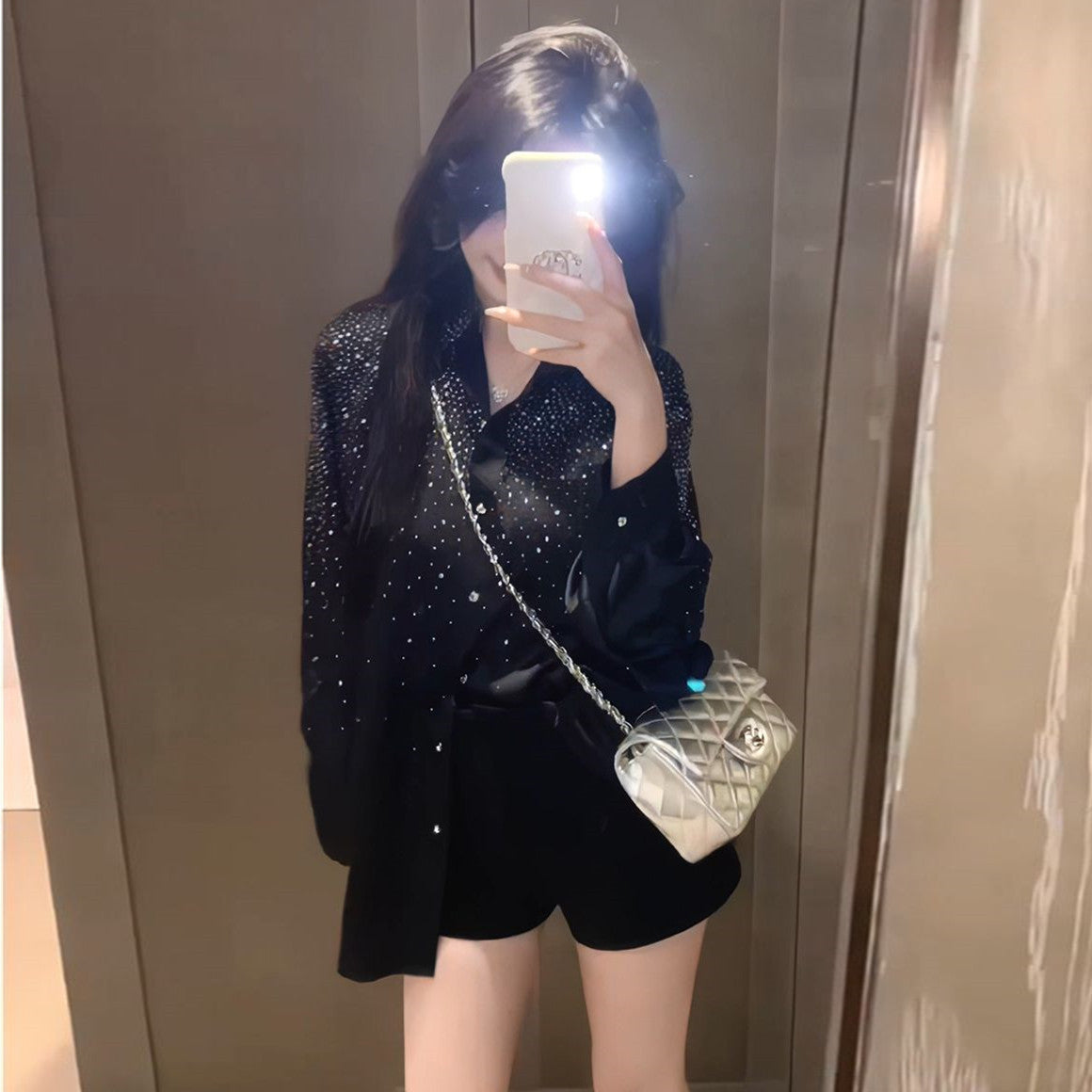【Tops】ダイヤモンドシャツ W13087