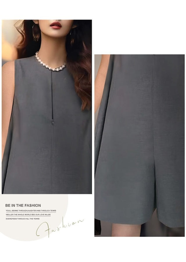 【Set】ノースリーブオールインワン W11810