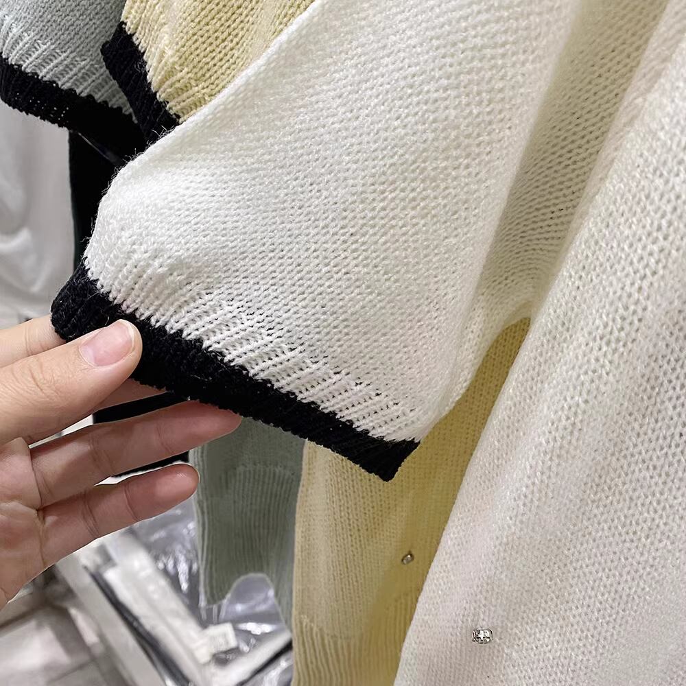 【tops】ニットTシャツ M21884