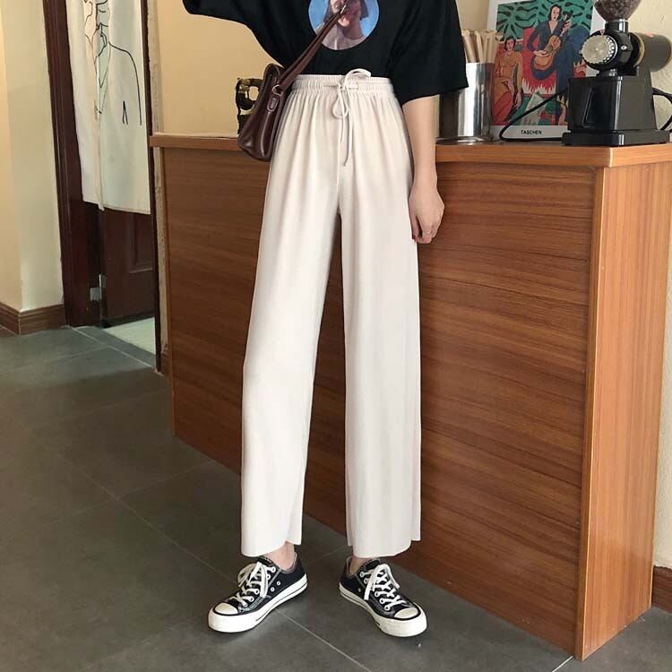 【bottoms】ワイドパンツ