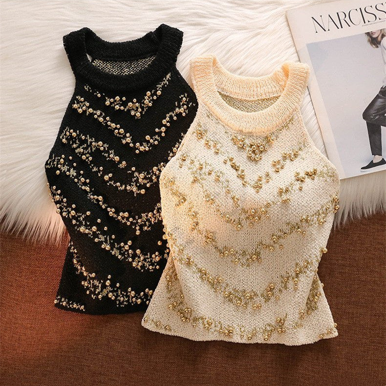 【Tops】2色展開タンクトップ W13742