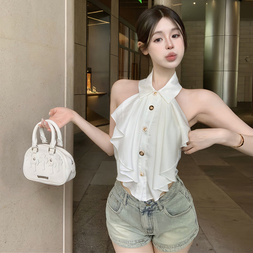 【Tops】シャツタンクトップ W12083