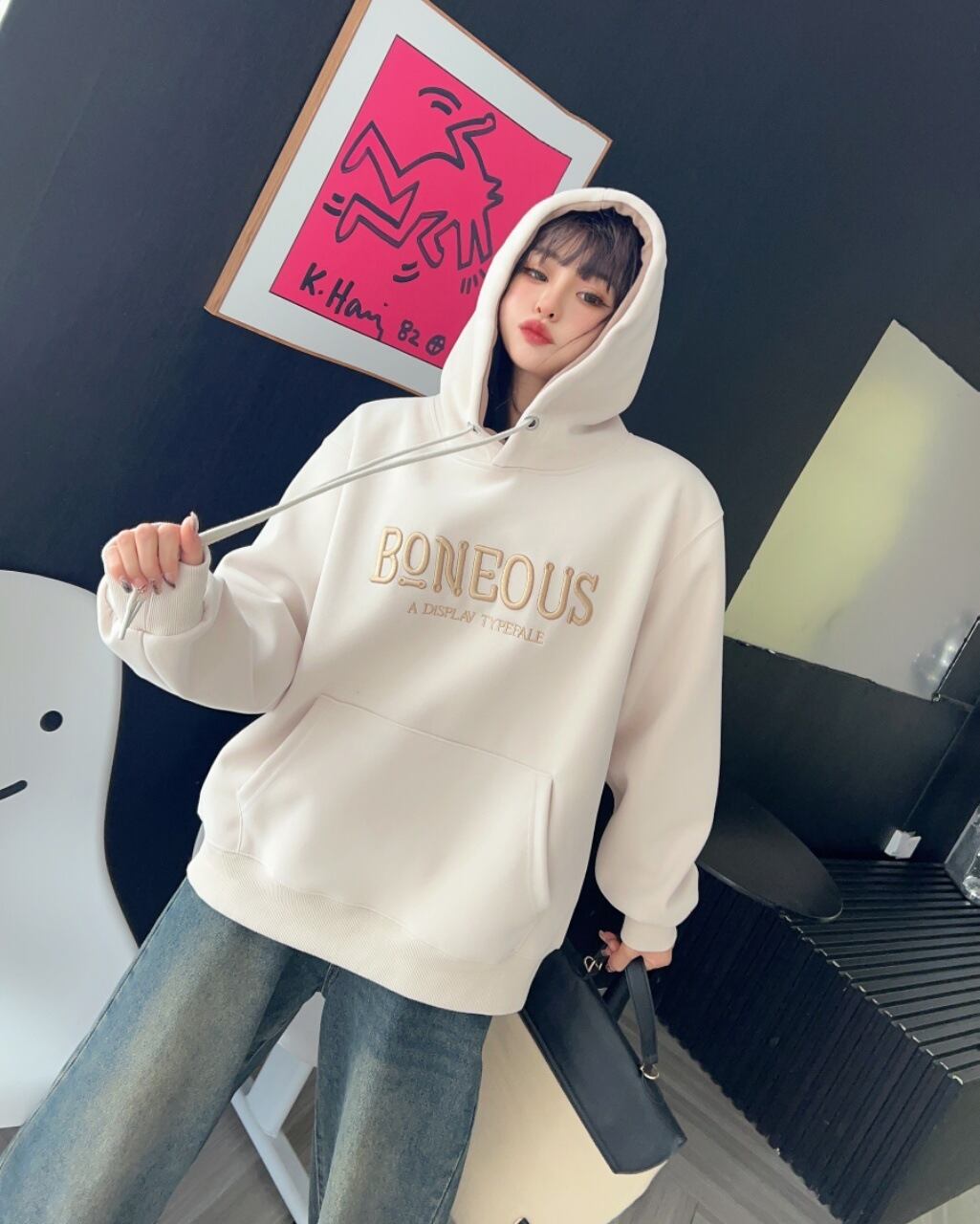 【tops】ロゴフーディー W10529