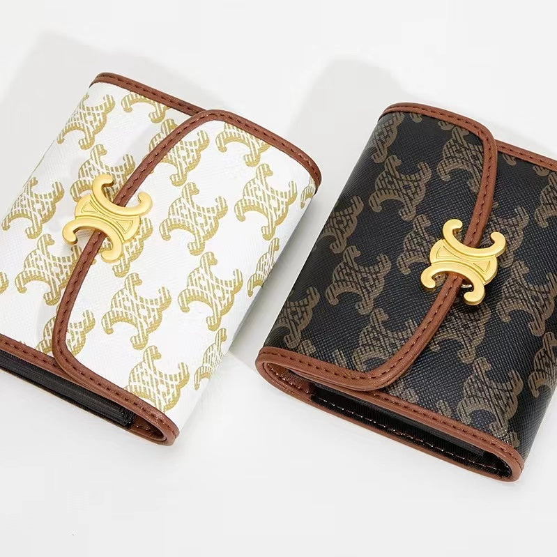 【雑貨】プリントパスケース財布 W11409