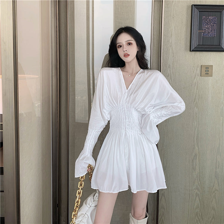 【Dress】シャツワンピース W12734