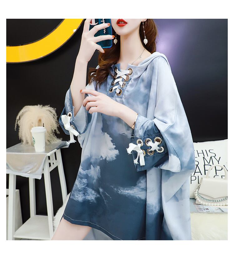 【tops】大人可愛い!ルーズジュエルネックケープ2色