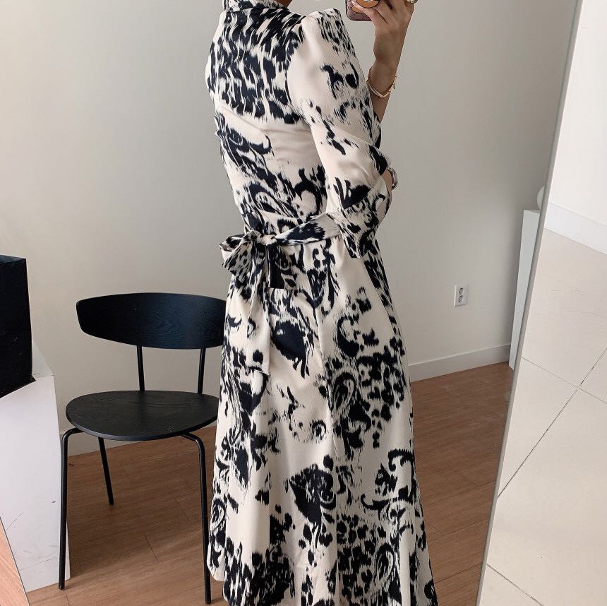 【Dress】フラワーワンピース W13237