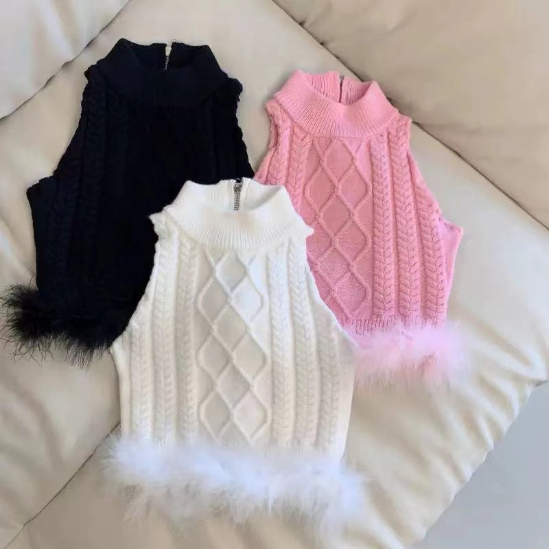 【Tops】ファータンクトップ W13519