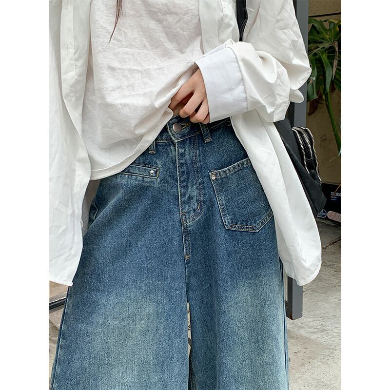 【bottoms】デニムガウチョパンツG19744