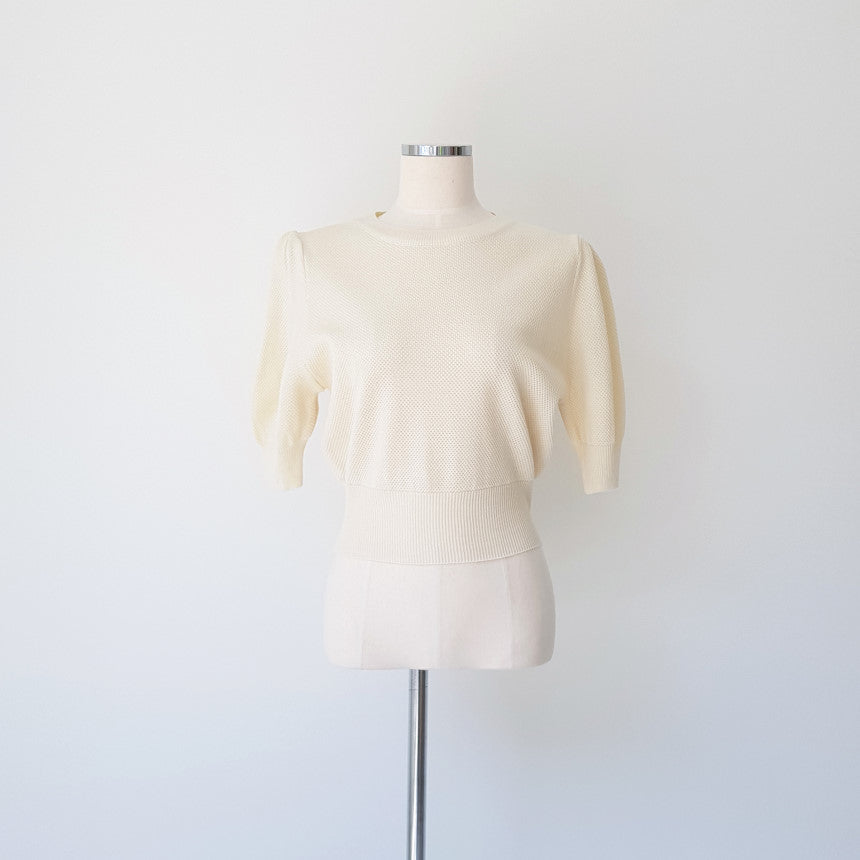 【Set】シンプルニット+スカートセット W11824