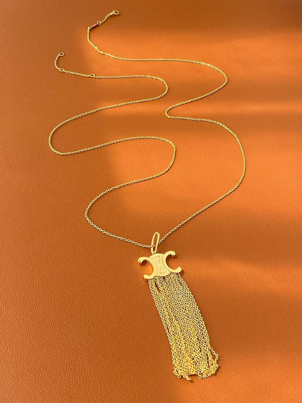 【雑貨】フリンジネックレス W12121