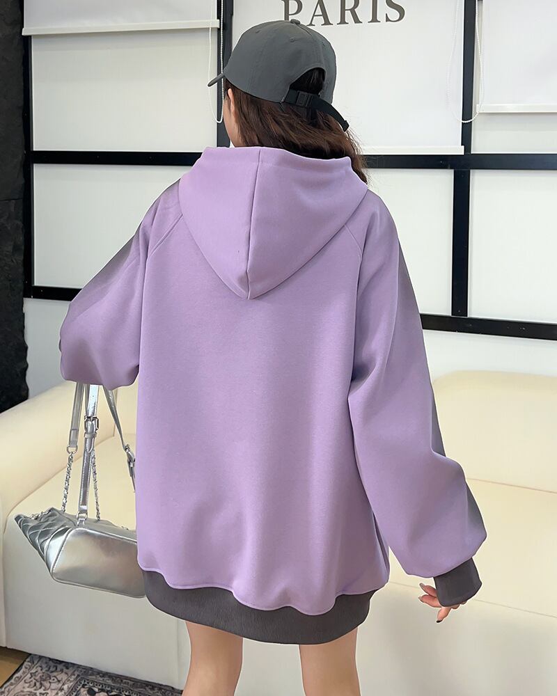 【tops】プリントフーディーG19785