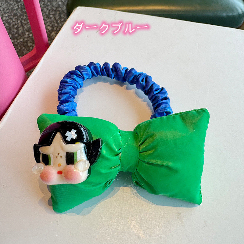 【雑貨】5点セットキャラクターヘアリング W14006