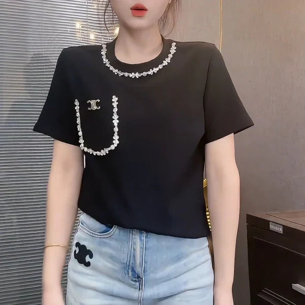 【Tops】カジュアルTシャツ W13062