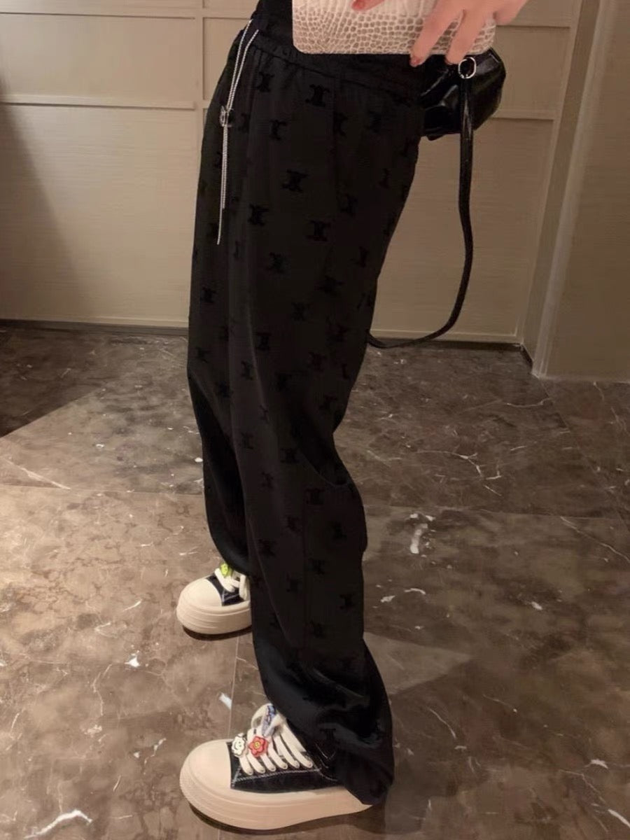 【Bottoms】カジュアル人気ワイドパンツ T0245