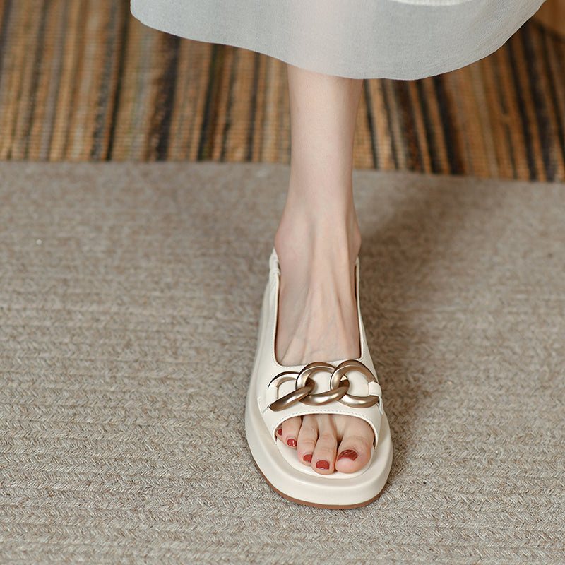 【Shoes】厚底サンダル W11966