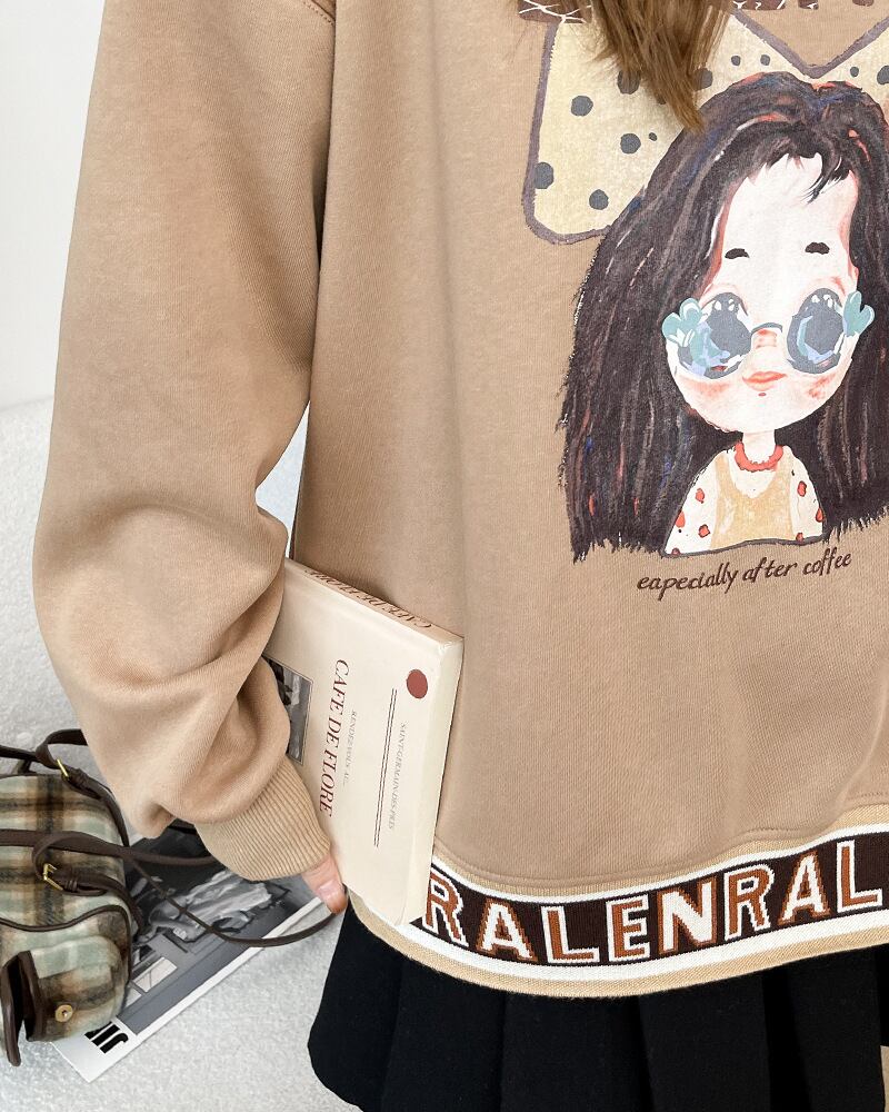 【tops】プリントスウェットG19793