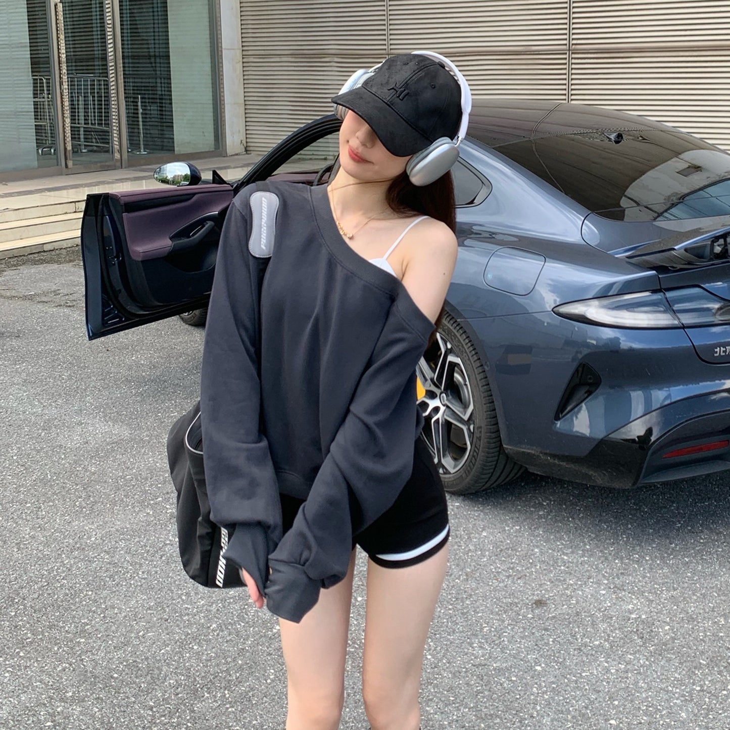 【Tops】肩見せプルオーバー W13167