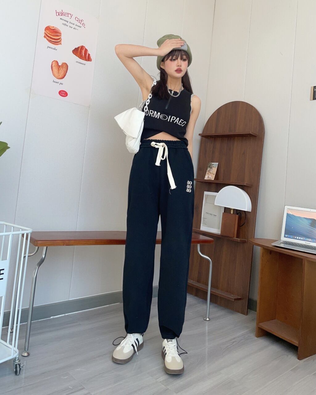 【bottoms】5色展開カジュアルパンツ W10521