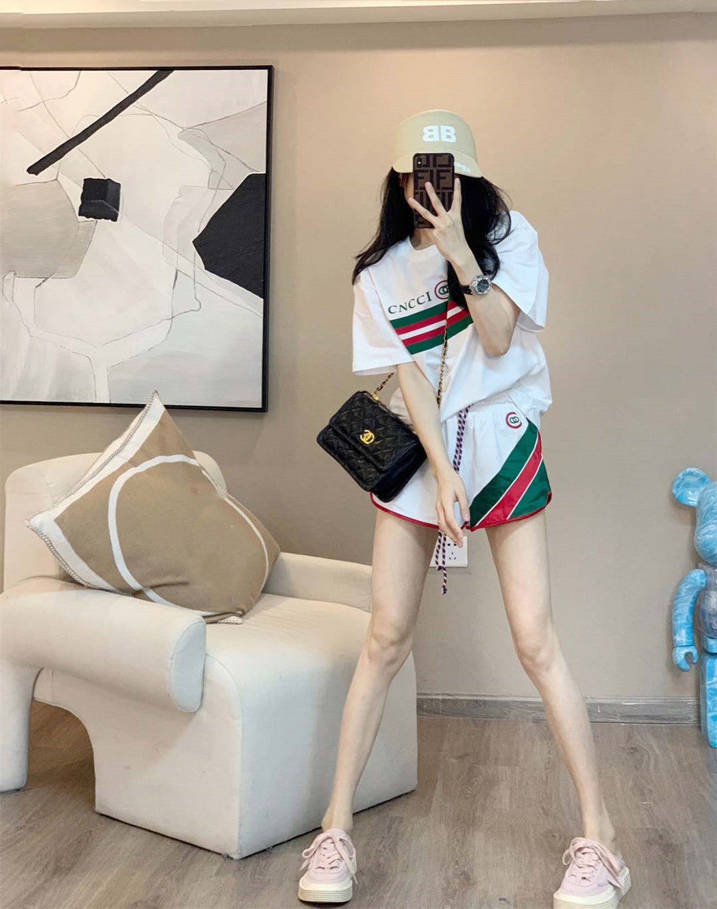 【Set】カジュアル2点セット  W12461