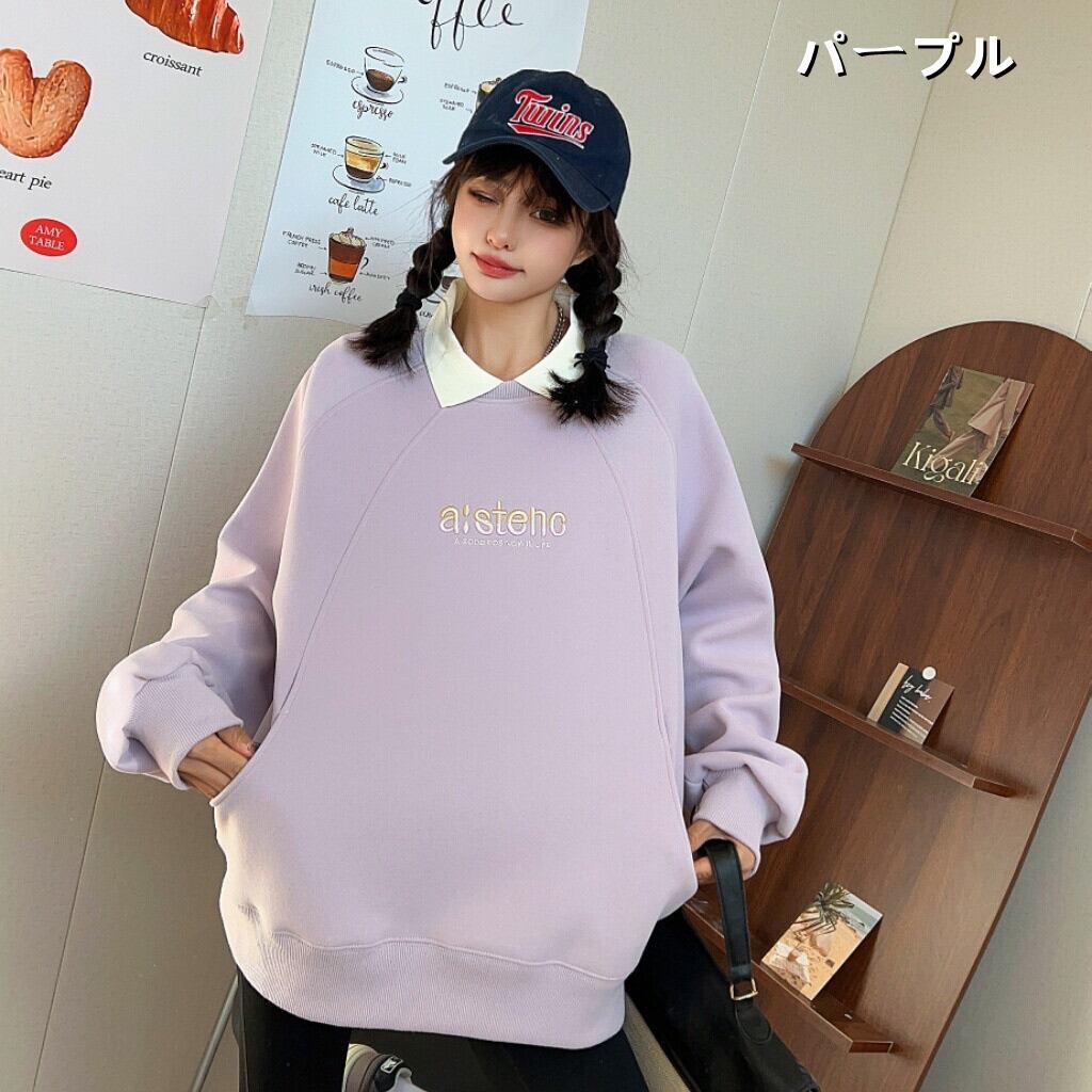 【tops】ポロネックスウェット W10528
