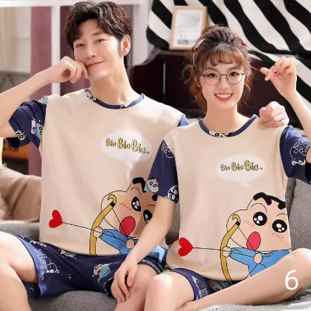 【set】カップルルームウェア上下セット M21848