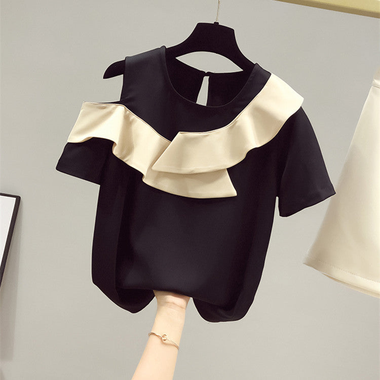 【Tops】新入荷肩見せブラウス W11611