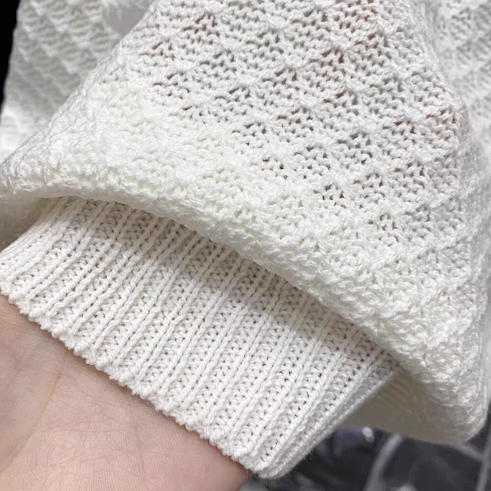 【tops】半袖ニットトップス M21874