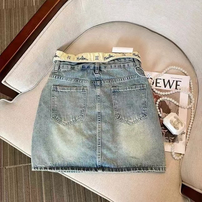 【Bottoms】新作アイテム~デニムスカート W11710