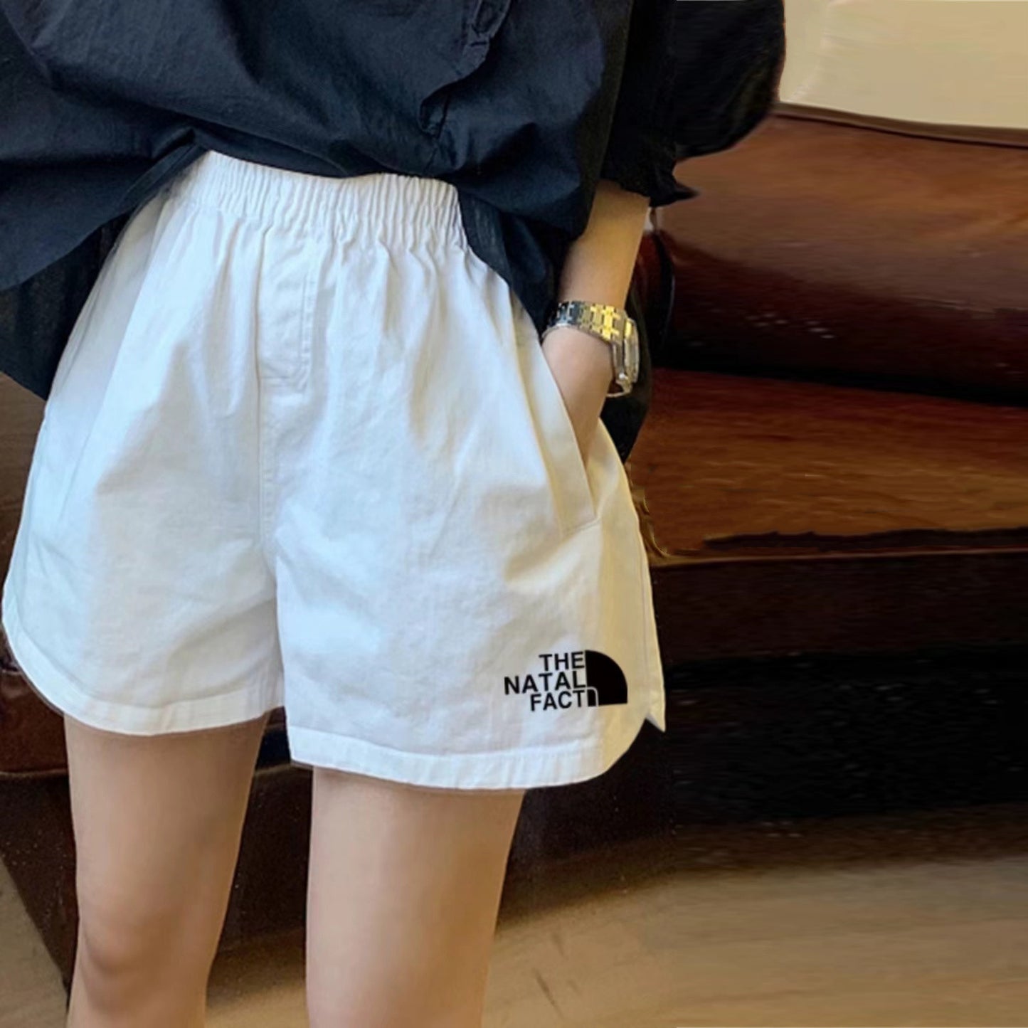 【Bottoms】カジュアルショートパンツ W12697