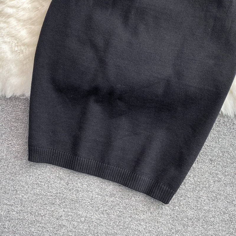 【Set】ニット + スカート2点セット W14115