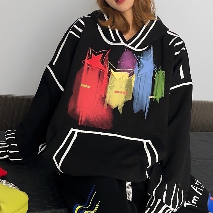 【tops】ビッグフーディー T-0138