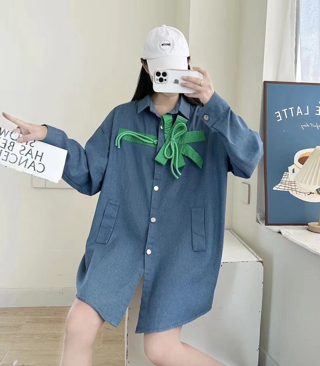 【tops】カートゥーンシャツトップス M21389