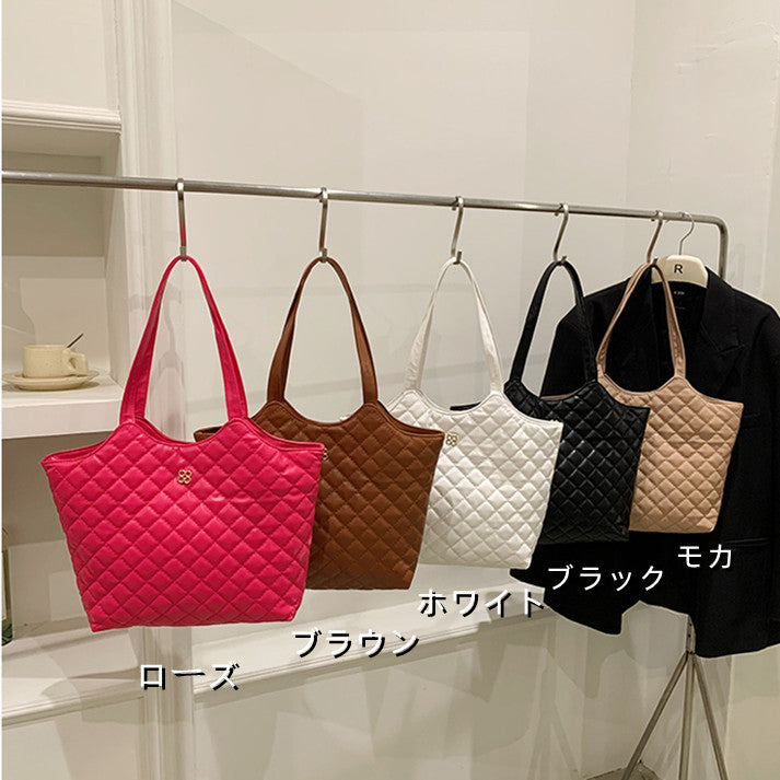 【雑貨】5色展開PUトートバッグ W13649
